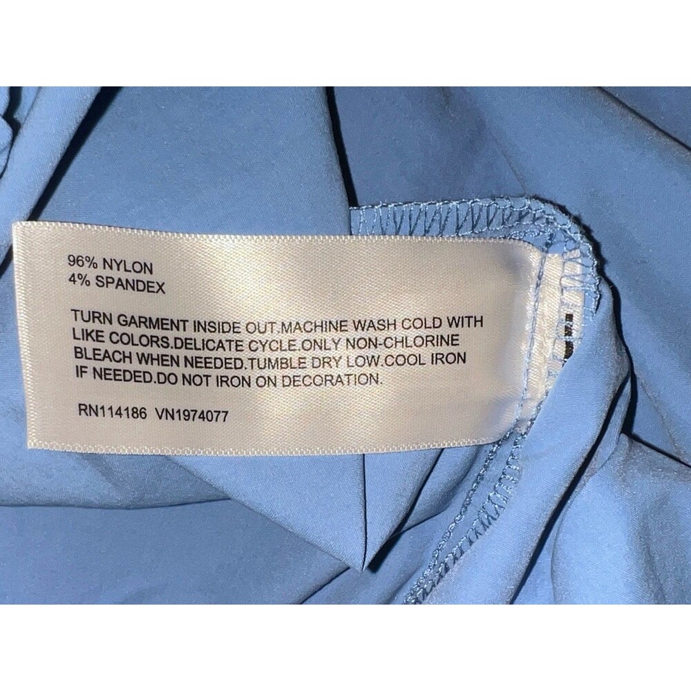 Women's Cropped Hooded Full Zip Windbreaker Jacket XS Blue Prince Pickleball - Picture 9 of 12